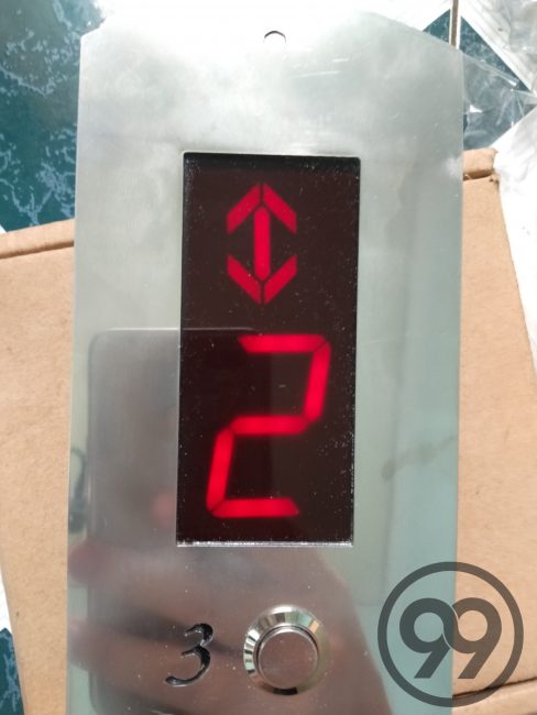 Tủ điện thang máy 2 tầng 7seg